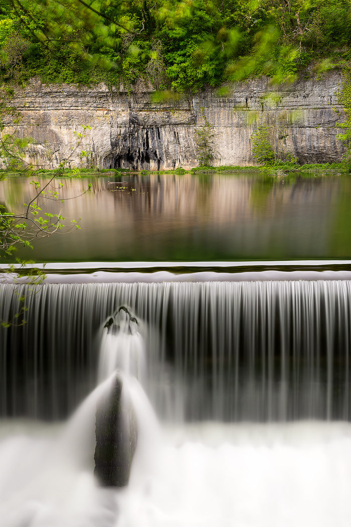 Cressbrook Weir, Cressbrook Dale - Peak District Landscape Photography