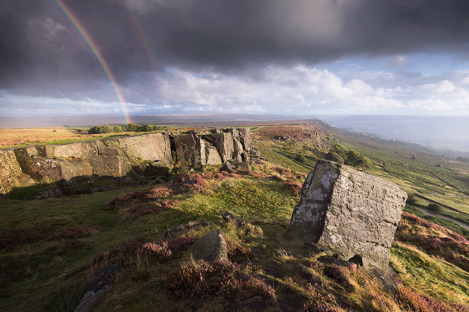 Curbar Storms - Peak District Photography