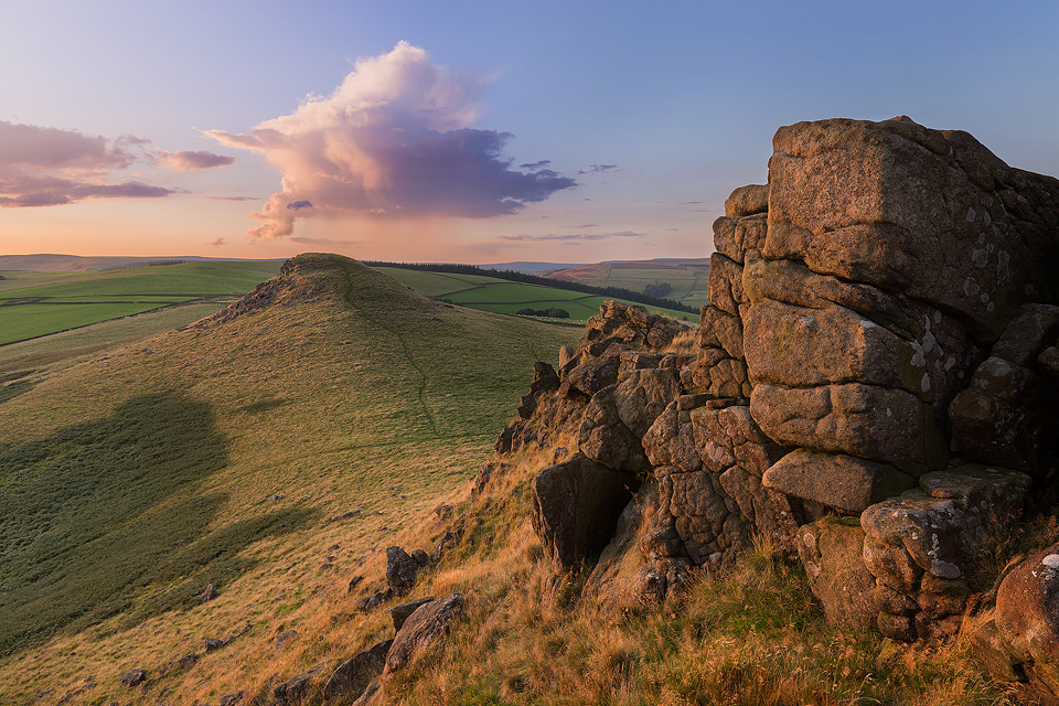 Crook Hill Sunset - Peak District Photography