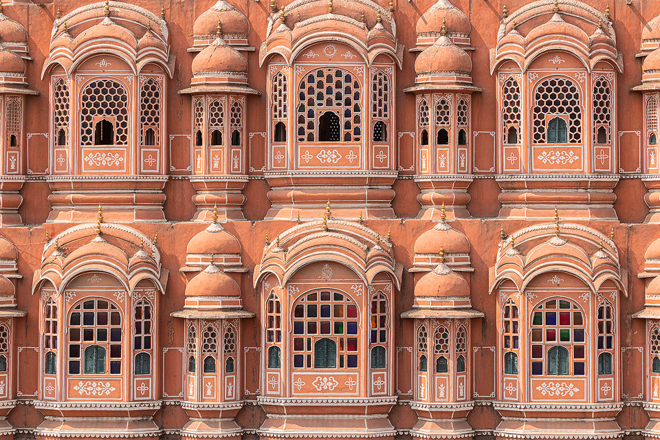 Hawa Mahal - Palace of Winds, Jaipur. Hawa Mahal, directly translated to 'palace of breeze' is beautiful red and pink sandstone palace in, Jaipur, India.